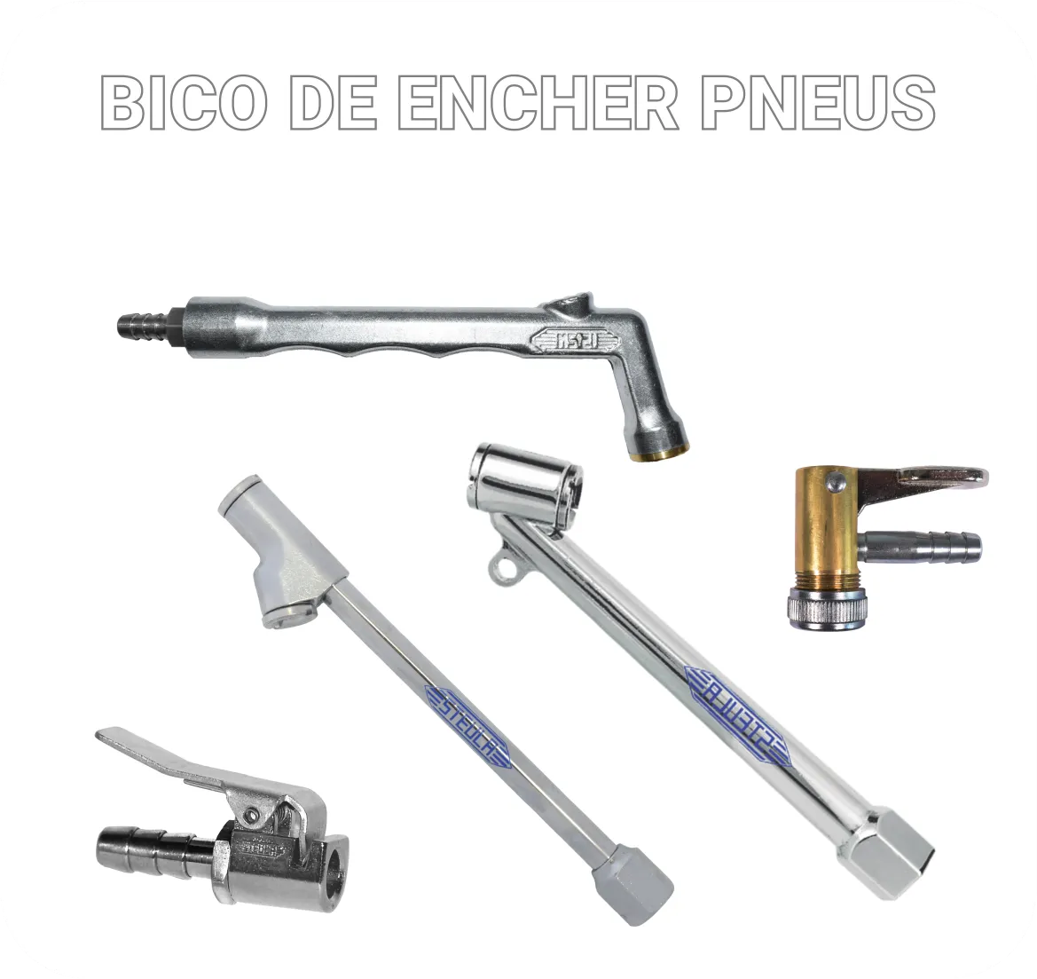 Bico de Encher Pneus